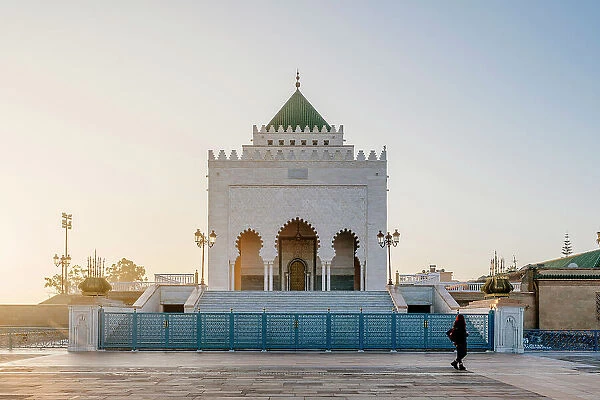 Mohammed V mausoleum, Rabat, Morocco