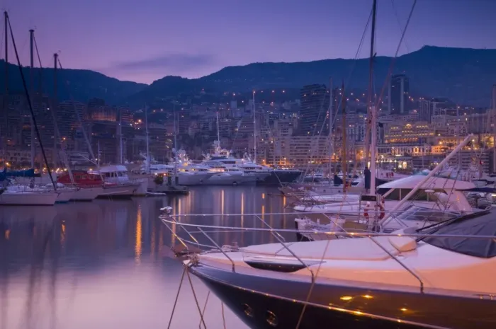 Framed Print : Monaco, Monte Carlo, Harbour Framed Print : Monaco, Monte Carlo, Harbour
