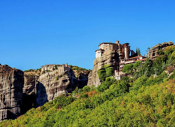 Monasteries of Rousanou and Varlaam, Meteora, Thessaly, Greece