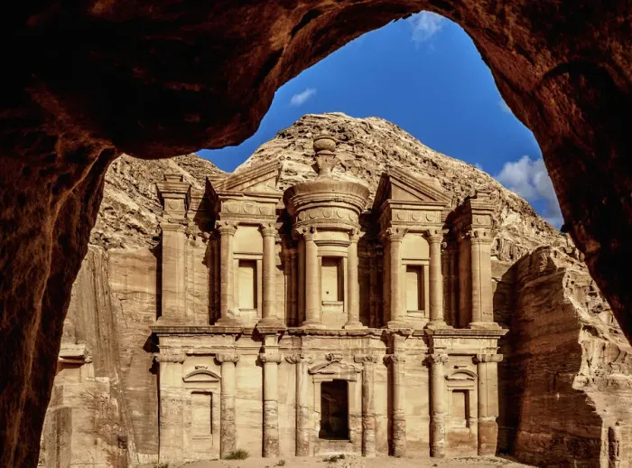 Framed Print : The Monastery, Ad-Deir, Petra, Ma an Governorate, Jordan