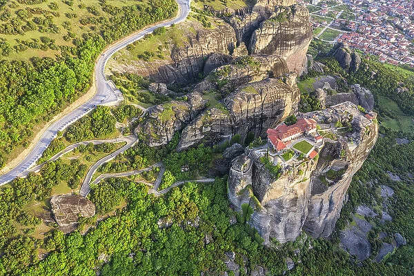 Monastery of Aghia Triada in Meteora, Kalabaka, Tessaglia, Greece