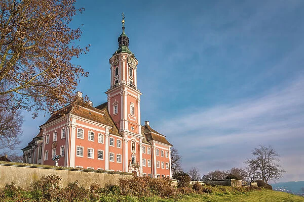 Monastery church of the Cistercian monastery Birnau, Baden-Wurttemberg, Germany