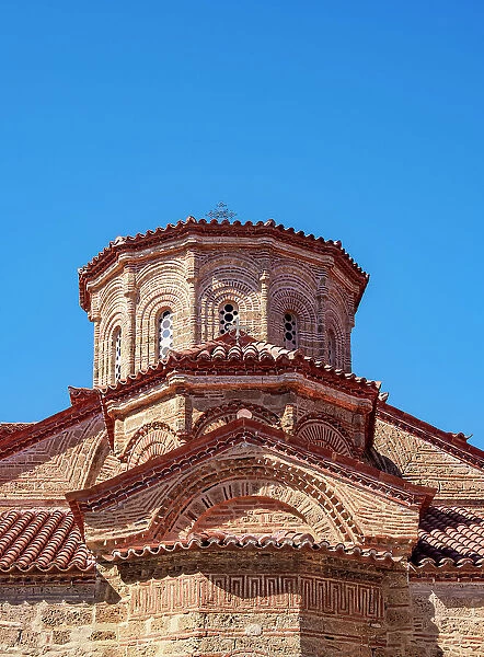 Monastery of Great Meteoron, detailed view, Meteora, Thessaly, Greece