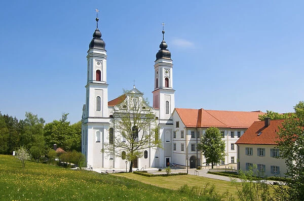 Monastery of Irsee, Allgaeu, Bavaria, Germany