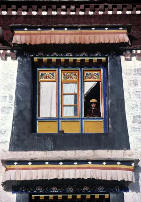 Framed Print : Monastery, Lhasa Framed Print : Monastery, Lhasa