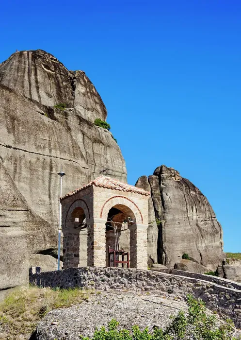 Framed Print : Monastery of Saint Nicholas Anapafsas, Meteora, Thessaly, Greece Framed Print : Monastery of Saint Nicholas Anapafsas, Meteora, Thessaly, Greece