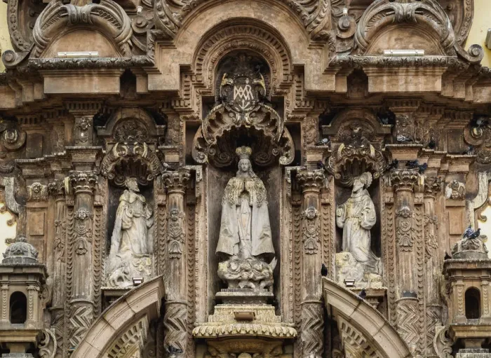 Framed Print : Monastery of San Francisco, detailed view, Old Town, Lima, Peru Framed Print : Monastery of San Francisco, detailed view, Old Town, Lima, Peru
