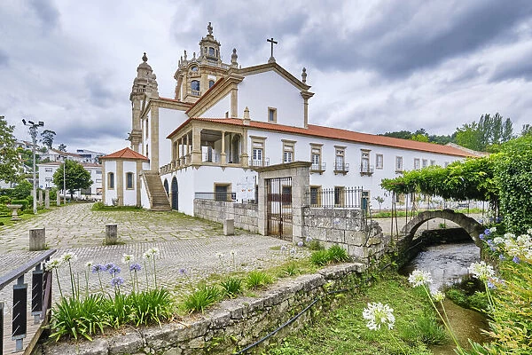Monastery of Sao Miguel de Refojos de Basto, a jewel of the baroque style in the north of