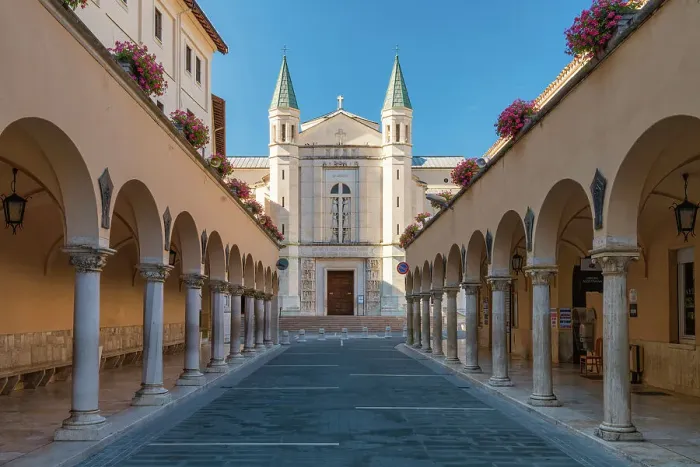 Framed Print : Monastery of St, Rita, Cascia, Umbria, Italy Framed Print : Monastery of St, Rita, Cascia, Umbria, Italy