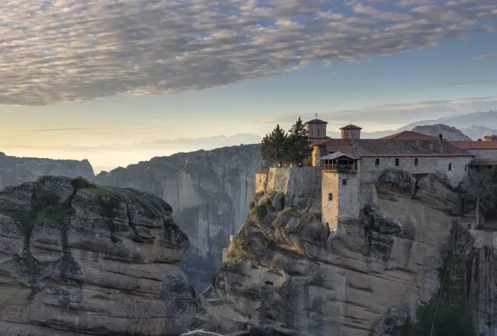 Framed Print : Monastery of Varlaam, Meteora, Thessaly, Greece Framed Print : Monastery of Varlaam, Meteora, Thessaly, Greece