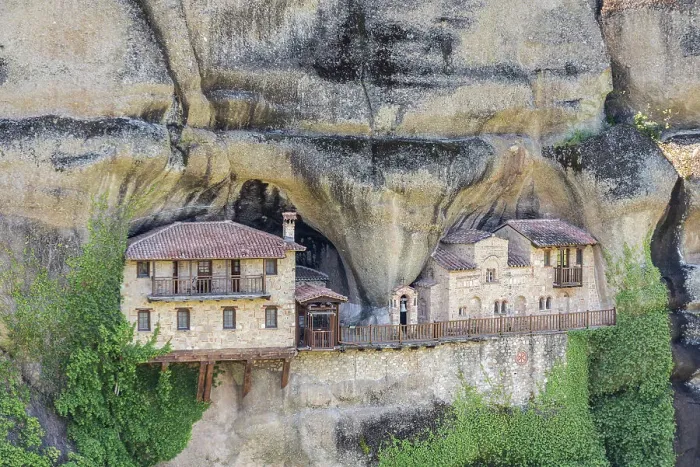 Framed Print : The Monastery of Ypapanti, Meteora, Kalabaka, Tessaglia, Greece Framed Print : The Monastery of Ypapanti, Meteora, Kalabaka, Tessaglia, Greece