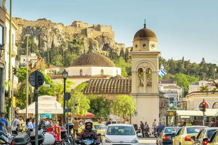Framed Print : Monastiraki district, Athens, Greece Framed Print : Monastiraki district, Athens, Greece