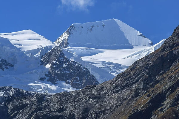 Monch seen from Pfingstegg, Grindelwald, Bernese Alps, Berner Oberland, Bern, Switzerland