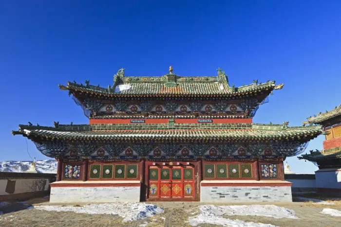 Framed Print : Mongolia, Ovorkhangai, Kharkhorin. Erdene Zuu Monastery Framed Print : Mongolia, Ovorkhangai, Kharkhorin. Erdene Zuu Monastery