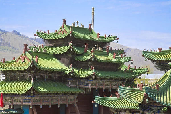 Mongolia, Ulaanbaatar, Bogd Khann Palace and Museum - Previously a winter Palace for