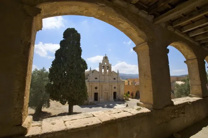 Framed Print : Moni Arkadi Monastery, Crete, Greece Framed Print : Moni Arkadi Monastery, Crete, Greece