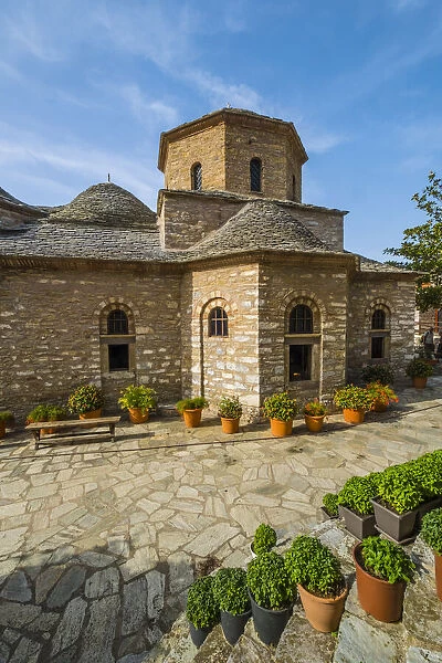 Moni Evaggelistrias monastery, Skiathos, Sporade Islands, Greece