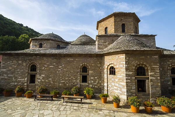 Moni Evaggelistrias monastery, Skiathos, Sporade Islands, Greece