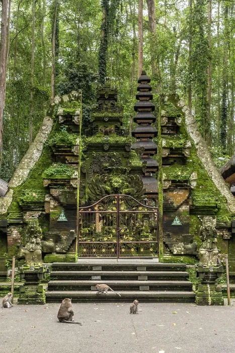 Framed Print : Monkey Temple at Sangeh, Bali, Indonesia Framed Print : Monkey Temple at Sangeh, Bali, Indonesia