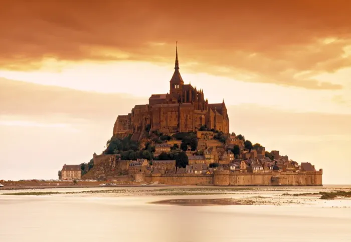 Framed Print : Mont St. Michel Framed Print : Mont St. Michel