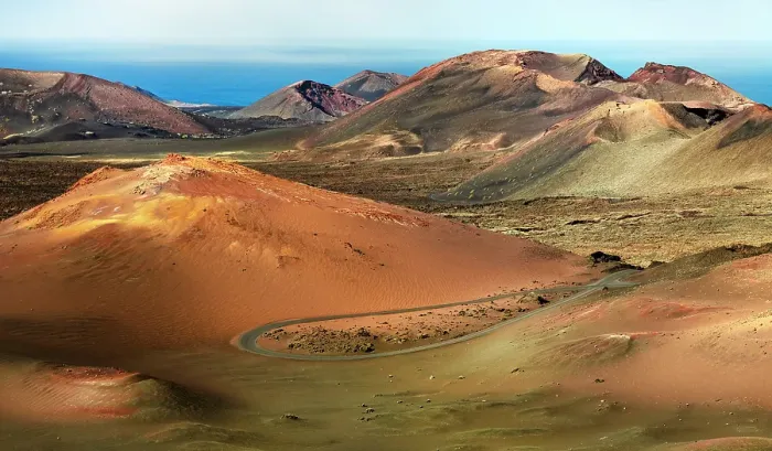 Framed Print : Montanas Del Fuegos, Timanfaya National Park, Lanzarote, Canary Islands, Spain Framed Print : Montanas Del Fuegos, Timanfaya National Park, Lanzarote, Canary Islands, Spain