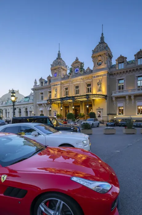 Framed Print : Monte Carlo Casino at Dusk, Monte Carlo, Monaco Framed Print : Monte Carlo Casino at Dusk, Monte Carlo, Monaco