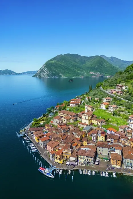 Framed Print : Monte Isola and Peschiera Maraglio village on Iseo lake. Peschiera Maraglio, Montisola, Brescia province, Lombardy district, Italy Framed Print : Monte Isola and Peschiera Maraglio village on Iseo lake. Peschiera Maraglio, Montisola, Brescia province, Lombardy district, Italy