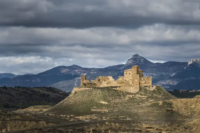 Framed Print : Montearagon castle, Huesca, Aragon, Spain Framed Print : Montearagon castle, Huesca, Aragon, Spain
