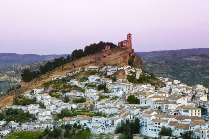 Framed Print : Montefrio at dawn, Andalusia, Spain Framed Print : Montefrio at dawn, Andalusia, Spain