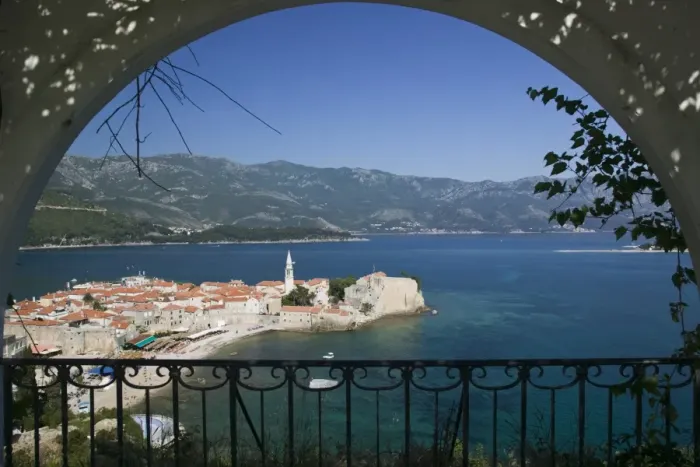 Framed Print : Montenegro, Budva, Old Town (Stari Grad) Framed Print : Montenegro, Budva, Old Town (Stari Grad)