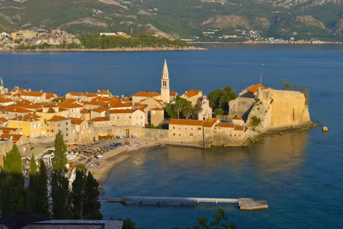 Framed Print : Montenegro, Budva, Old Town, Stari Grad Framed Print : Montenegro, Budva, Old Town, Stari Grad