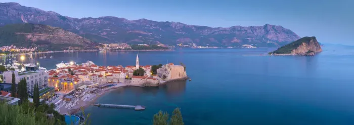 Framed Print : Montenegro, Budva, Old Town, Stari Grad Framed Print : Montenegro, Budva, Old Town, Stari Grad