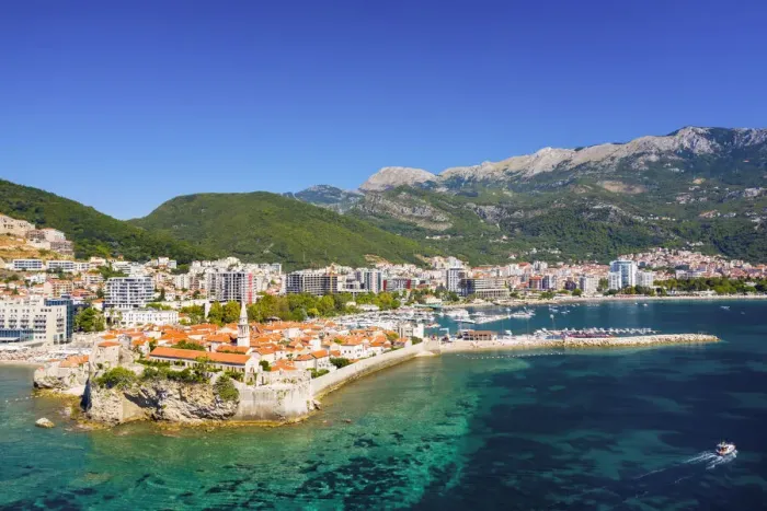 Framed Print : Montenegro, Budva, Old Town, Stari Grad Framed Print : Montenegro, Budva, Old Town, Stari Grad
