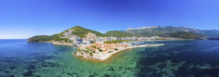 Framed Print : Montenegro, Budva, Old Town, Stari Grad Framed Print : Montenegro, Budva, Old Town, Stari Grad