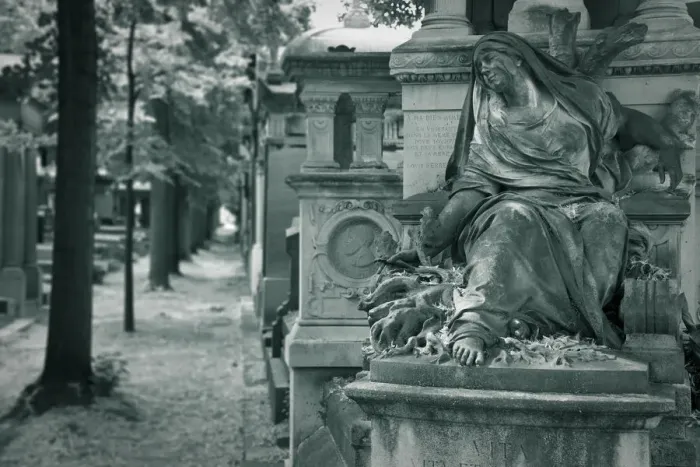 Framed Print : Montparnasse Cemetery, Paris, France Framed Print : Montparnasse Cemetery, Paris, France