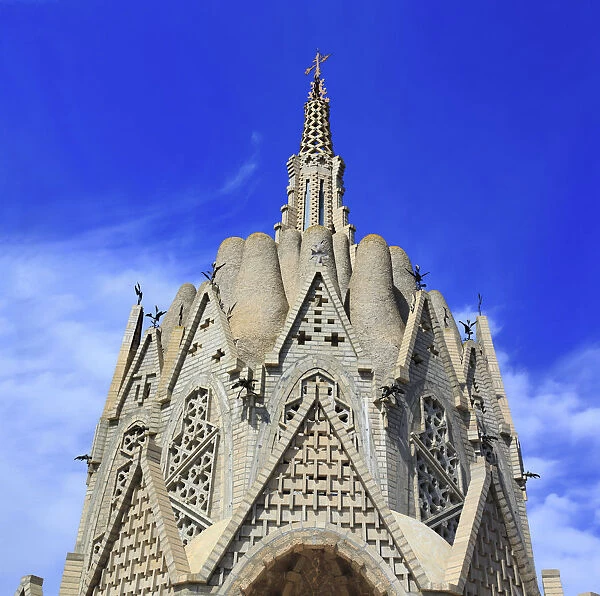 Montserrat Church in Montferri, Alt Camp, near Tarragona, Catalonia, Spain