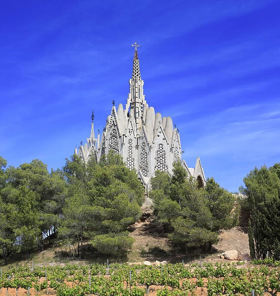 Montserrat Church in Montferri, Alt Camp, near Tarragona, Catalonia, Spain