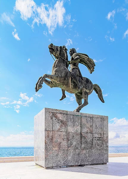 Monument of Alexander the Great, Thessaloniki, Central Macedonia, Greece