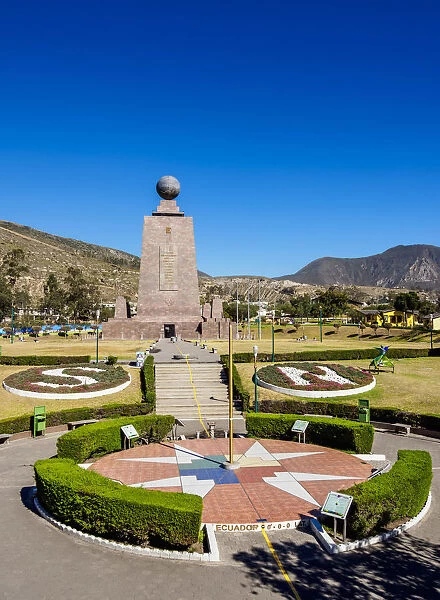 Monument to the Equator, Ciudad Mitad del Mundo, Middle of the World City, Pichincha