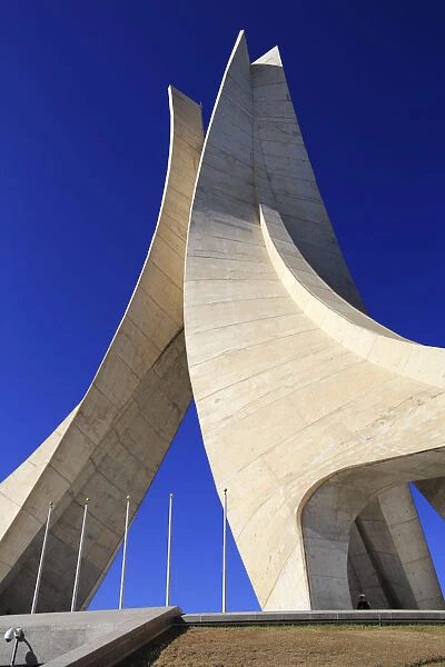 The Monument of the Martyrs (Maquam E chahid) (1982), Algiers, Algiers Province