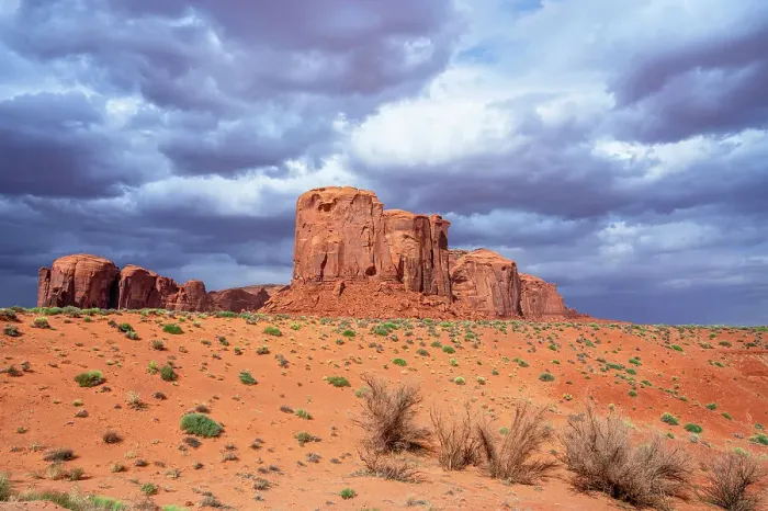 Framed Print : Monument Valley, Rain God Mesa, Arizona / Utah, USA Framed Print : Monument Valley, Rain God Mesa, Arizona / Utah, USA