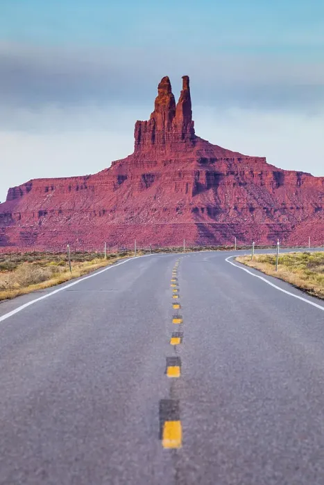 Framed Print : Monument Valley from Route 163, Utah, USA