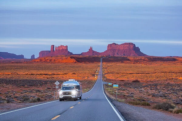 Monument Valley from Route 163, Utah, USA