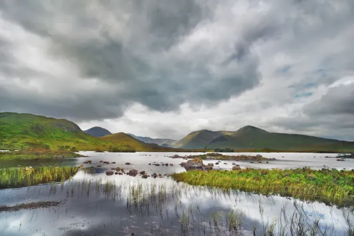 Framed Print : Moorland at Rannoch Moor - United Kingdom, Scotland, Argyll and Bute Framed Print : Moorland at Rannoch Moor - United Kingdom, Scotland, Argyll and Bute
