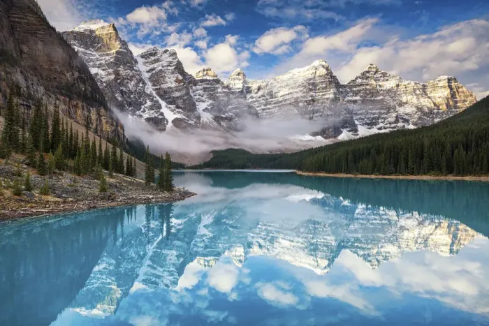 Framed Print : Moraine Lake, Banff National Park, Alberta, Canada