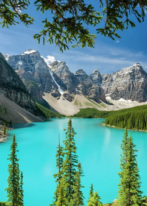 Framed Print : Moraine Lake, Banff National Park, Alberta, Canada Framed Print : Moraine Lake, Banff National Park, Alberta, Canada