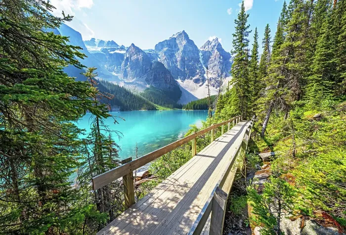 Framed Print : Moraine Lake during summer in Banff National Park, Canadian Rockies, Alberta, Canada. Banff National Park, Alberta, Canada Framed Print : Moraine Lake during summer in Banff National Park, Canadian Rockies, Alberta, Canada. Banff National Park, Alberta, Canada