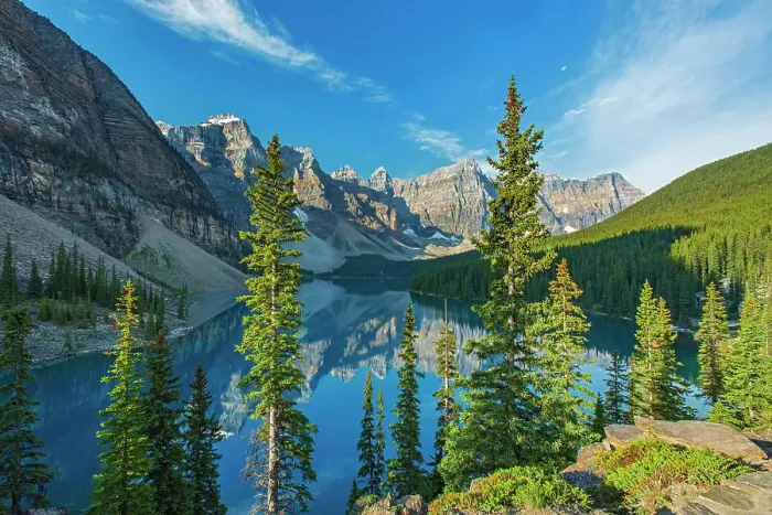 Framed Print : Moraine Lake and the Valley of the Ten Peaks, Banff National Park, Alberta, Canada Framed Print : Moraine Lake and the Valley of the Ten Peaks, Banff National Park, Alberta, Canada