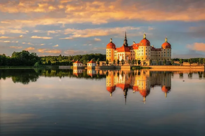 Framed Print : Moritzburg Castle, Saxony, Germany