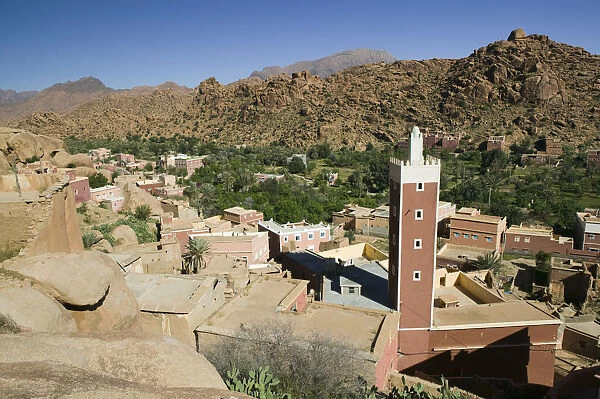 Morocco, Anti Atlas-TAFRAOUTE Area, ADAI- Red Mosque